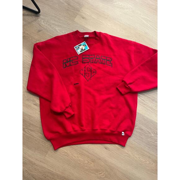 Vintage Russell NC State Crewneck Sweatshirt XXL Athletic USA College - Picture 1 of 7